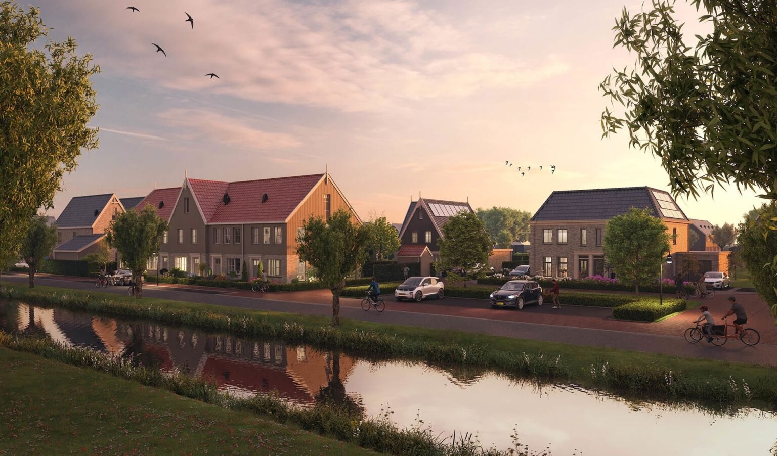 Waterrijk-nieuwbouw-rijwoningen-tweekappers-vrijstaande-villas-fase-3C4