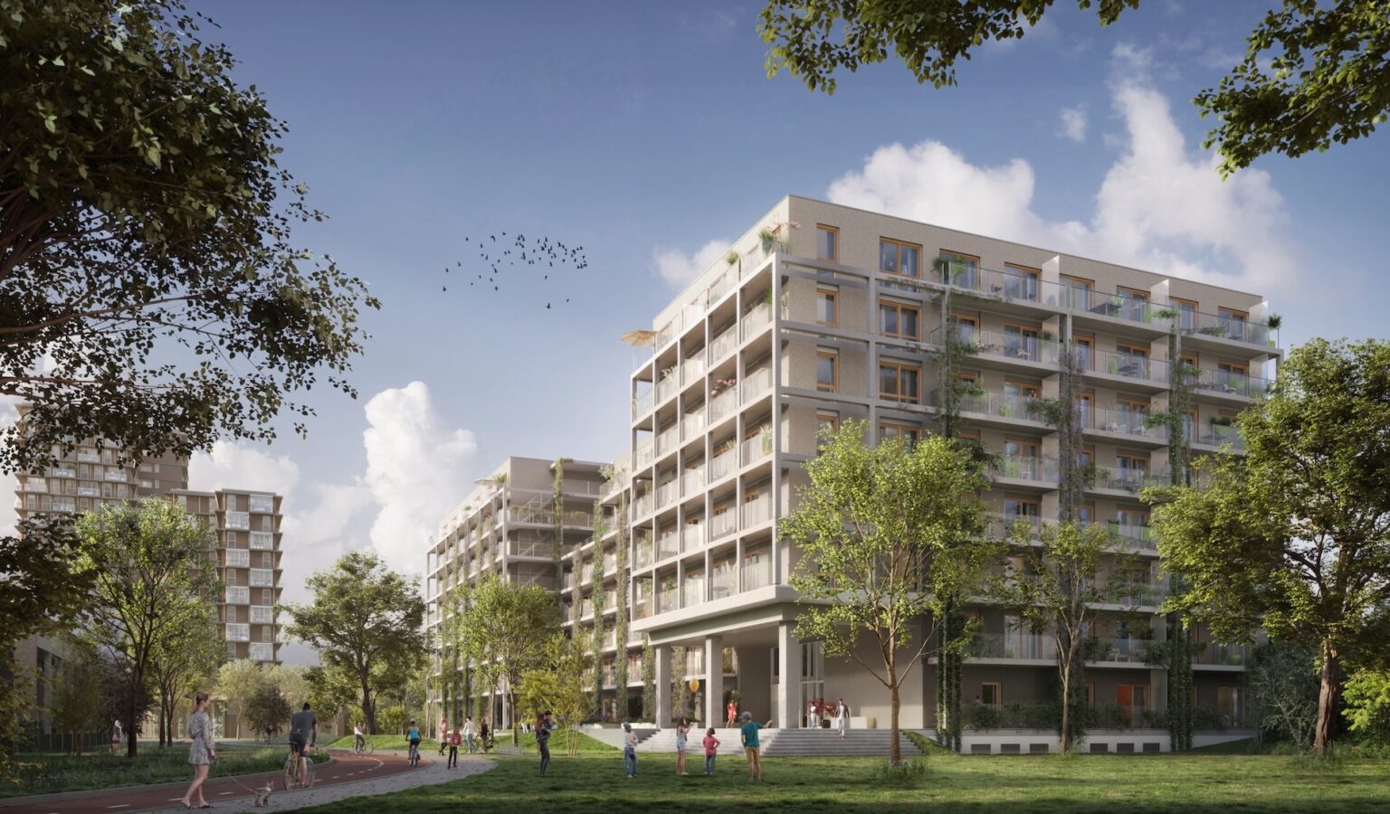 EASE nieuwbouw appartementen Amsterdam-Zuidoost