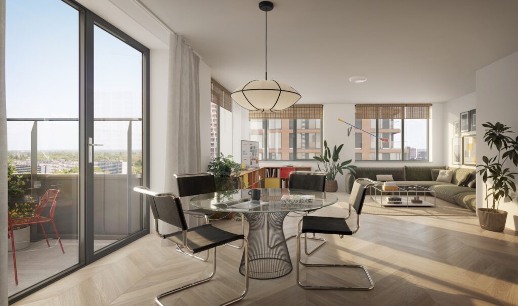 SPOT nieuwbouw huurappartementen vrije sector Amsterdam Zuidoost