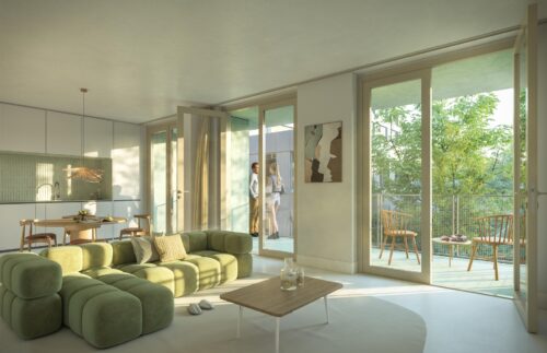 The Triplets nieuwbouw appartemente Amsterdam Centrum Oostenburg