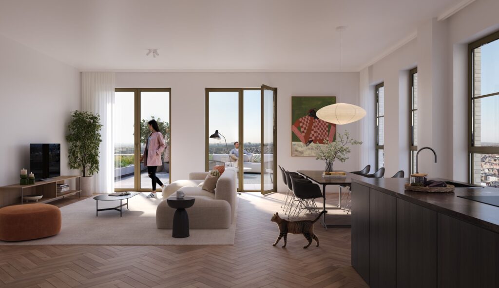 Bloom, nieuwbouw appartementen en penthouses aan het Spaarne in Haarlem