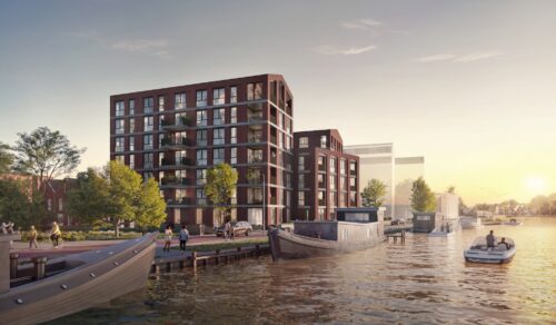 HIER aan de Zaan: nieuwbouw woningen in de Zaanbocht in Wormer.