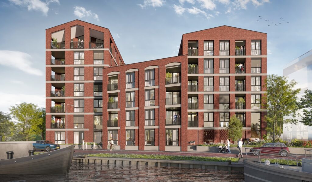 HIER aan de Zaan: nieuwbouw woningen in de Zaanbocht in Wormer.