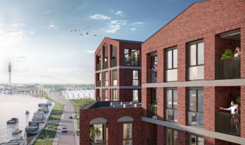 HIER aan de Zaan: nieuwbouw woningen in de Zaanbocht in Wormer.