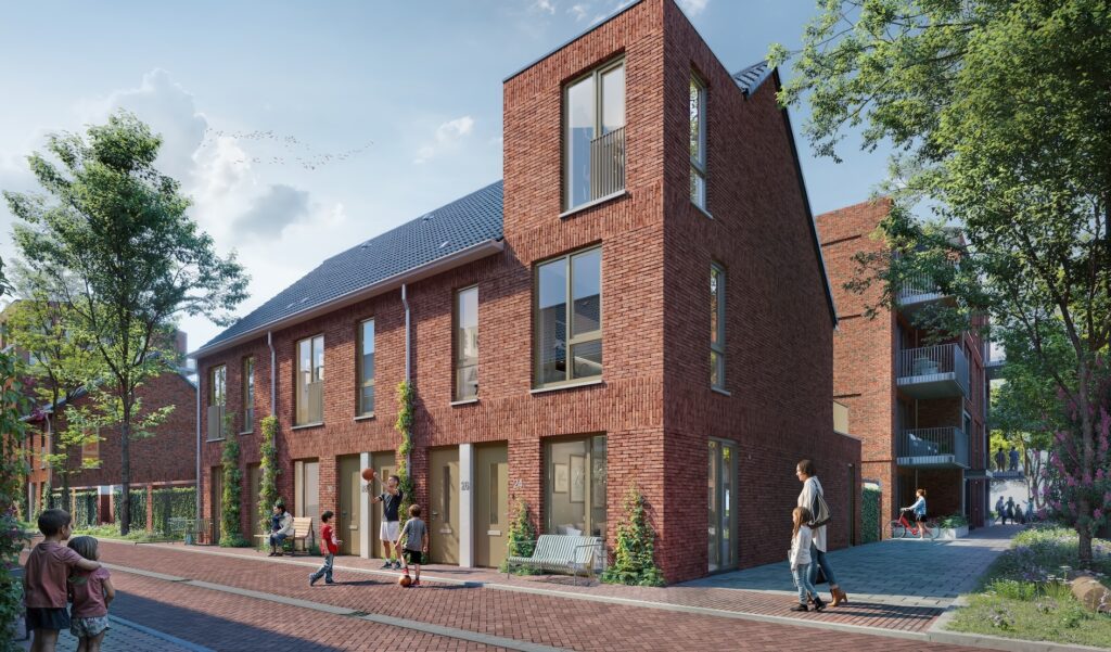 HIER aan de Zaan: nieuwbouw woningen in de Zaanbocht in Wormer.