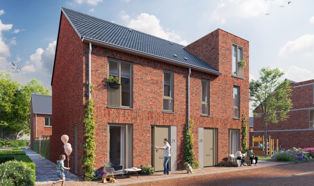 HIER aan de Zaan: nieuwbouw woningen in de Zaanbocht in Wormer.
