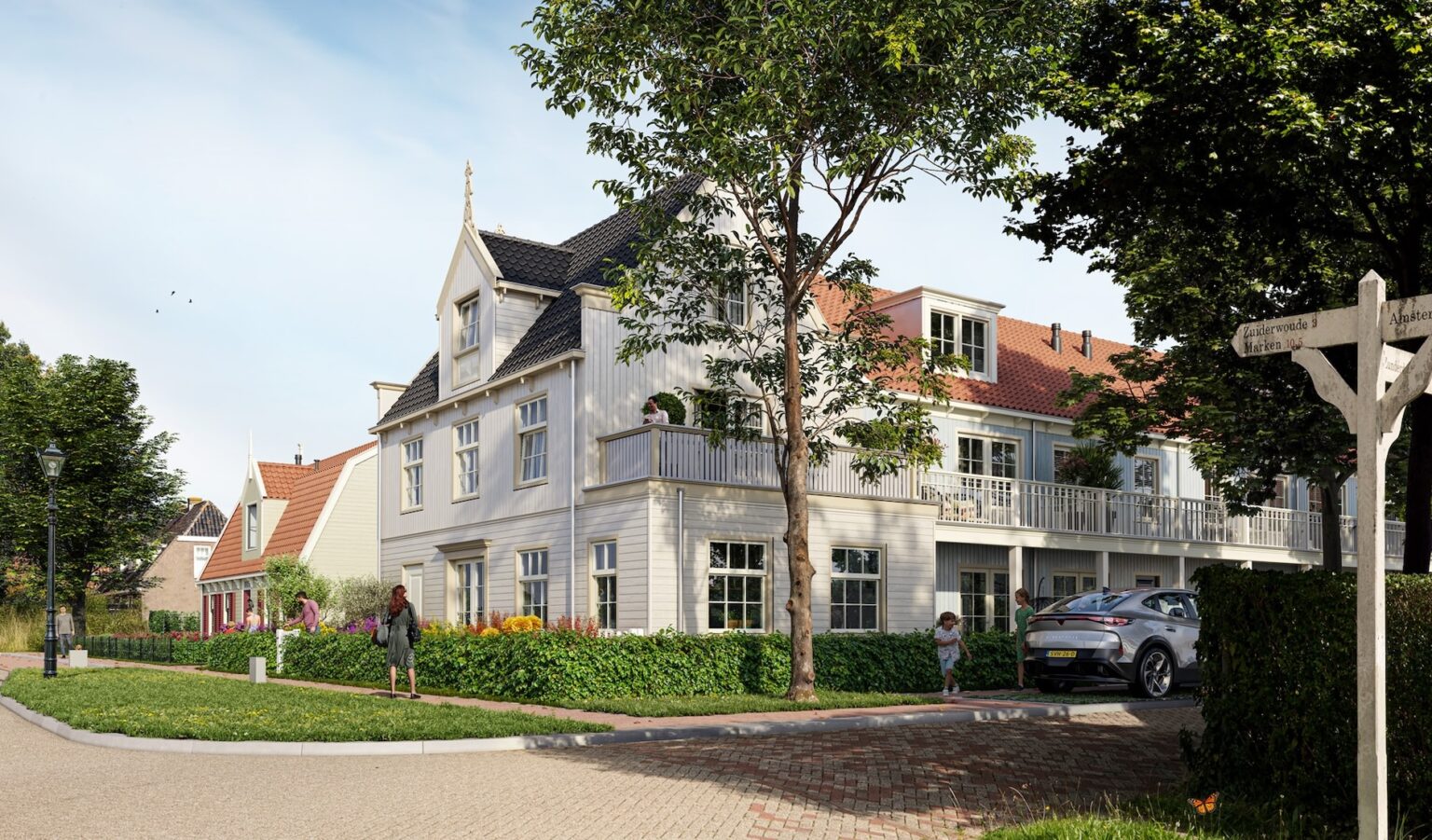 La Vie, nieuwbouw woningen in traditionele Broeker bouwstijl in het schilderachtige Broek in Waterland.