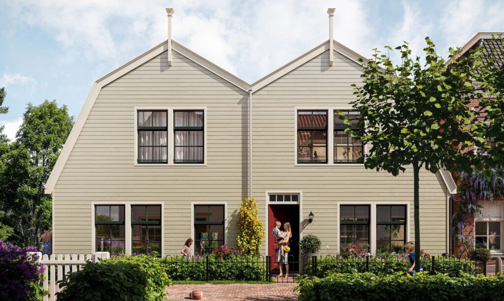 La Vie, nieuwbouw woningen in traditionele Broeker bouwstijl in het schilderachtige Broek in Waterland.