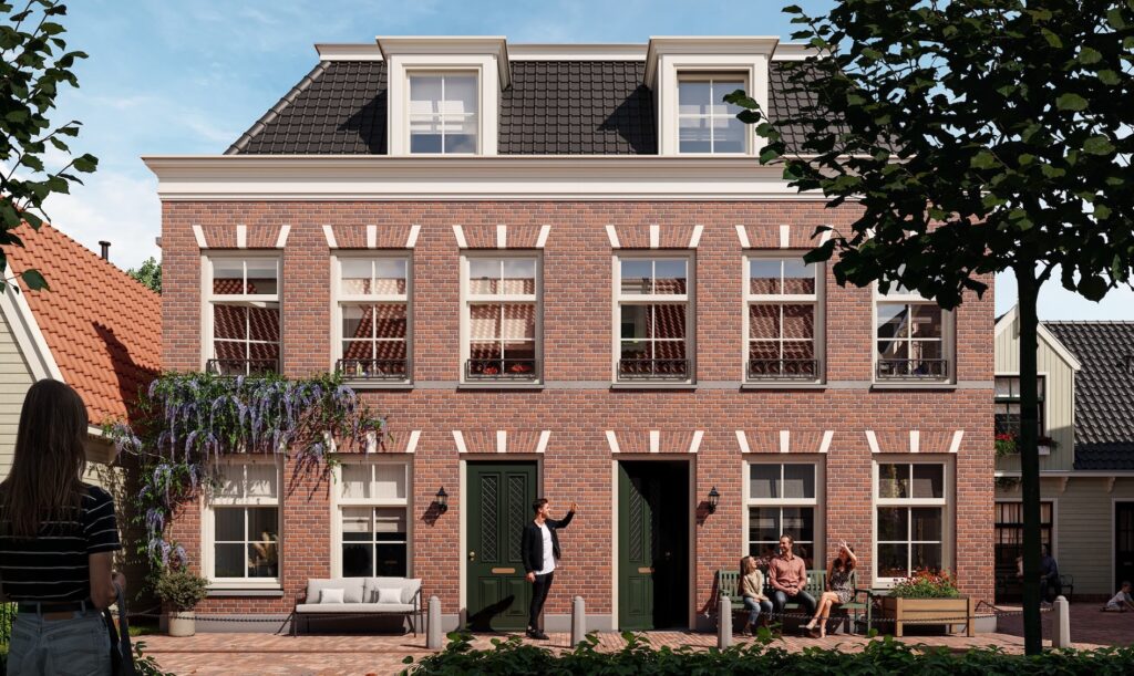 La Vie, nieuwbouw woningen in traditionele Broeker bouwstijl in het schilderachtige Broek in Waterland.
