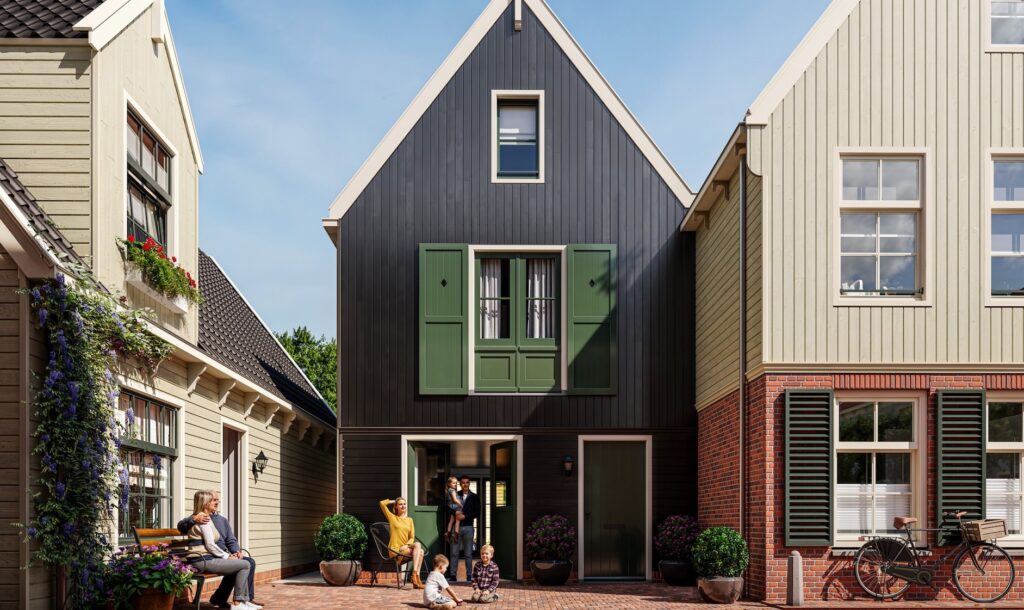 La Vie, nieuwbouw woningen in traditionele Broeker bouwstijl in het schilderachtige Broek in Waterland.