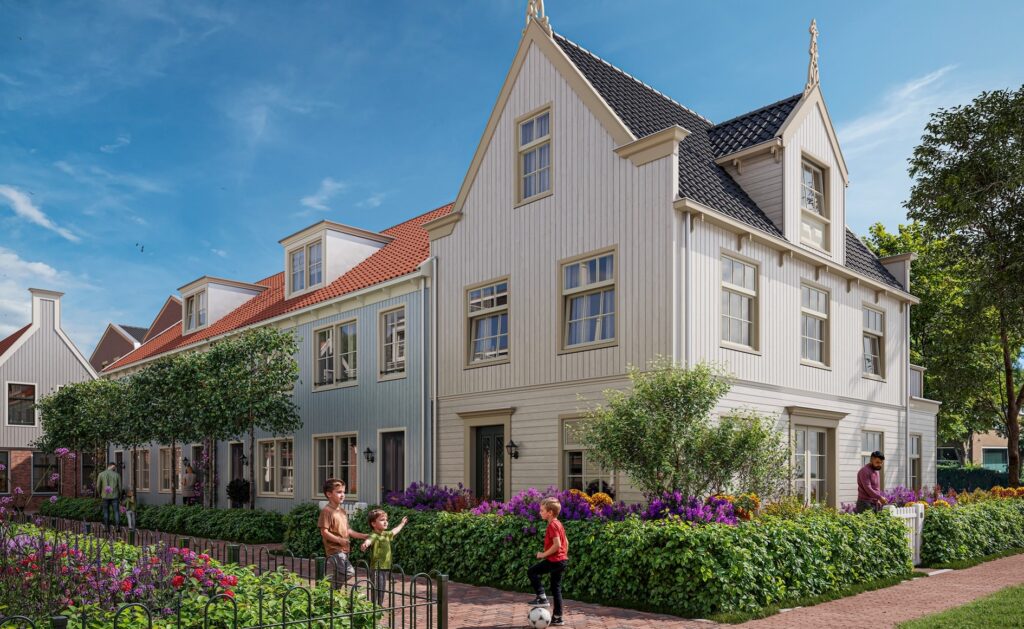 La Vie, nieuwbouw woningen in traditionele Broeker bouwstijl in het schilderachtige Broek in Waterland.