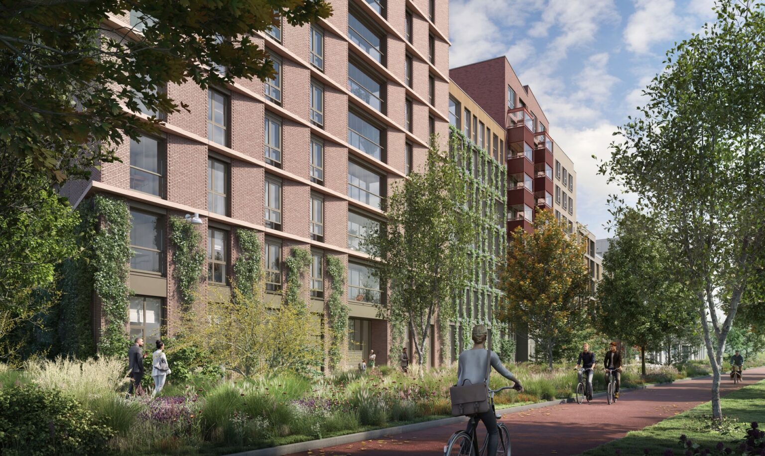 Park Valley, Diemen (fase 4 Pink Blossom). Appartementen en studio's.
