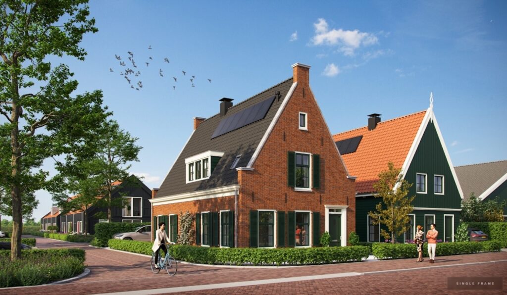 Nieuw-Westzaan-nieuwbouw-rijwoningen-vrijstaande-woningen-Westzaan