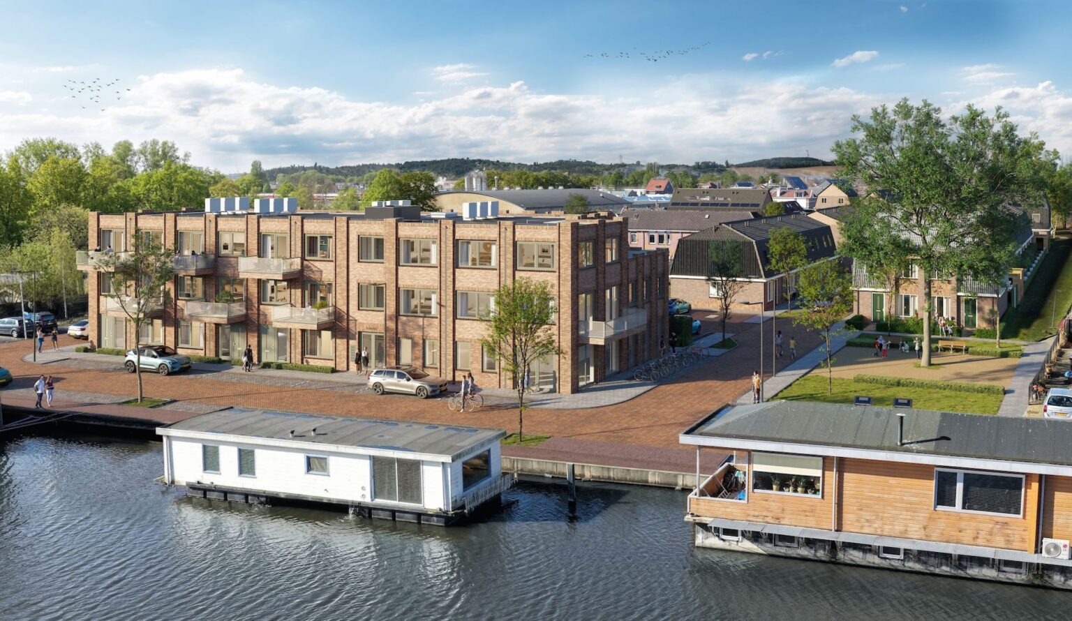 Rolreder: nieuwbouw woningen in Krommenie