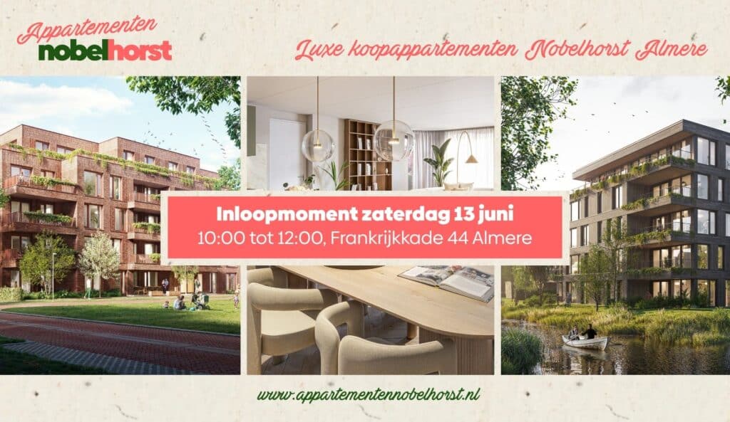 Appartementen-Nobelhorst-De-Marktdame-De-Bosheer-Almere